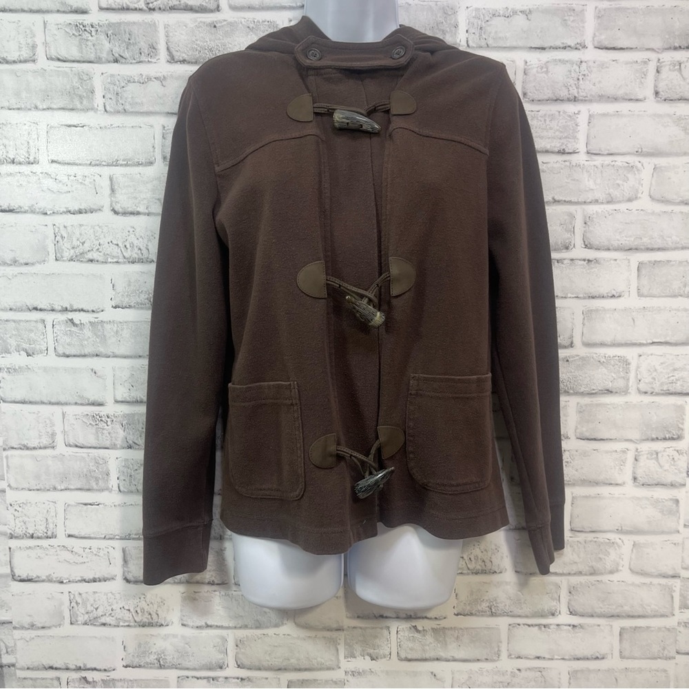 Lauren Ralph Lauren Hoodie Toggle Sweatshirt Style Jacket Small